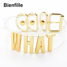 Ручная работа, для женщин и девушек, золото, на заказ, косплей, какое имя слова, воротник, чокер, каваи, прозрачный, ПВХ, кожа, чокер, ожерелье для мужчин