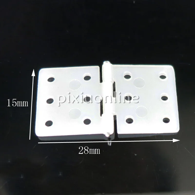 5pcs/pack White Nylon Hinge with hole for DIY Model Airplane Make and Wooden Box Make