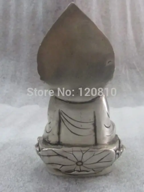 

zhaorui660006++The ancient Chinese sculpture Buddha had silver plated brass . The Buddha statue