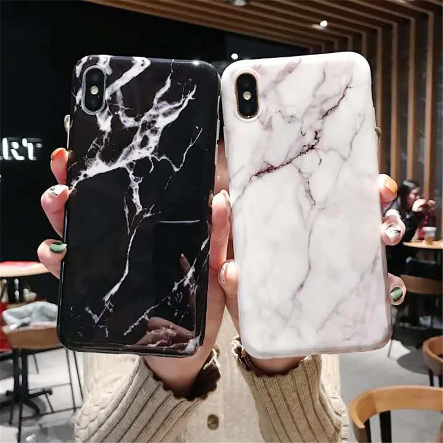 Новинка Роскошный Мраморный чехол для телефона iPhone XS MAX XR X 7 6 6S 8 Plus 8plus 7plus 6splus