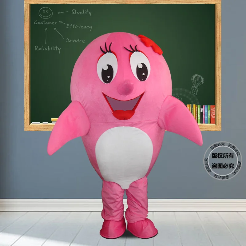 

Dolphin Mascot Costume Suits Cosplay Party Game Dress Outfits Clothing Advertising Carnival Halloween Easter Festival Adults
