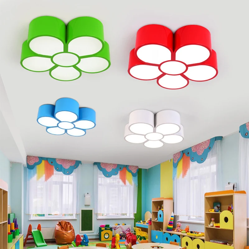 

Colorful Children ceiling lamp Cute Cartoon Surface Mounted Ceiling Light LED bedroom ceiling lamp luminaria led teto