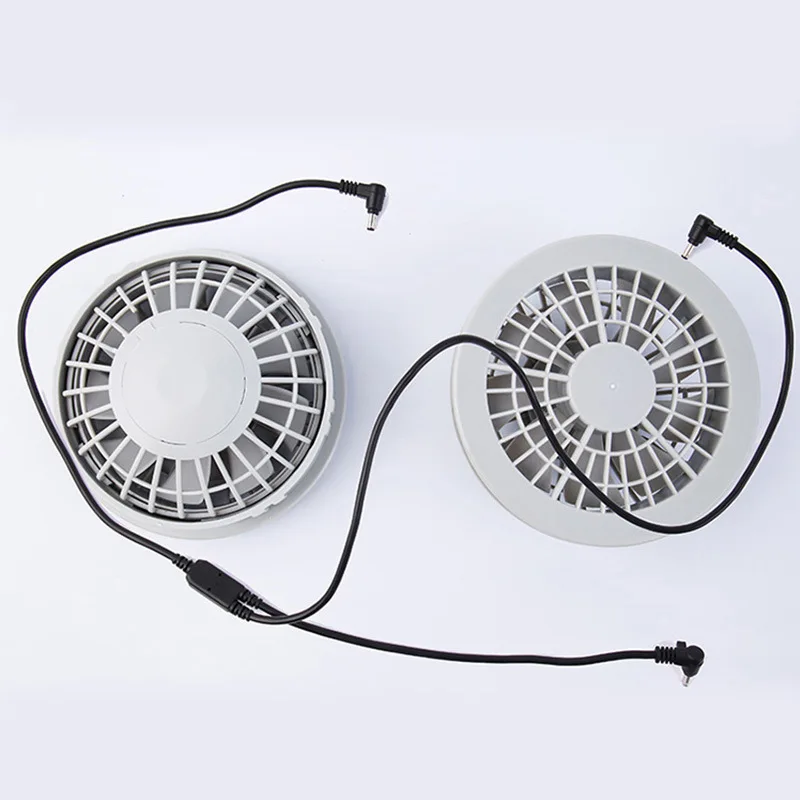 2 Fans and Lines Вентилятор охлаждения куртка Кондиционер одежда Acceories - Цвет: 2 Fans and Lines