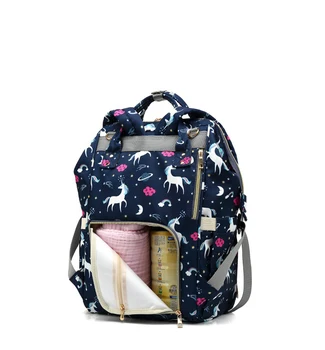 

Fashion Mummy Maternity Nappy Bag Large Capacity Nappy Bag Travel Backpack Nursing Bag for Baby Care Women's Fashion Bag