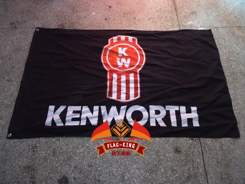 

Kenworth Trucks The World's Best brand flag,100% flag king polyster