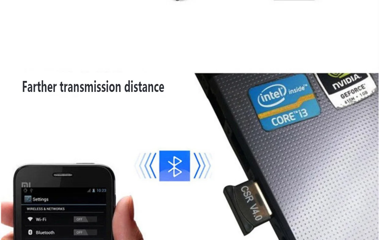 Langzhi USB адаптер Bluetooth APTX для ПК Bluetooth 4,0 ключ аудио Ontvanger Bluetooth Zender для 10/8/XP/Vista