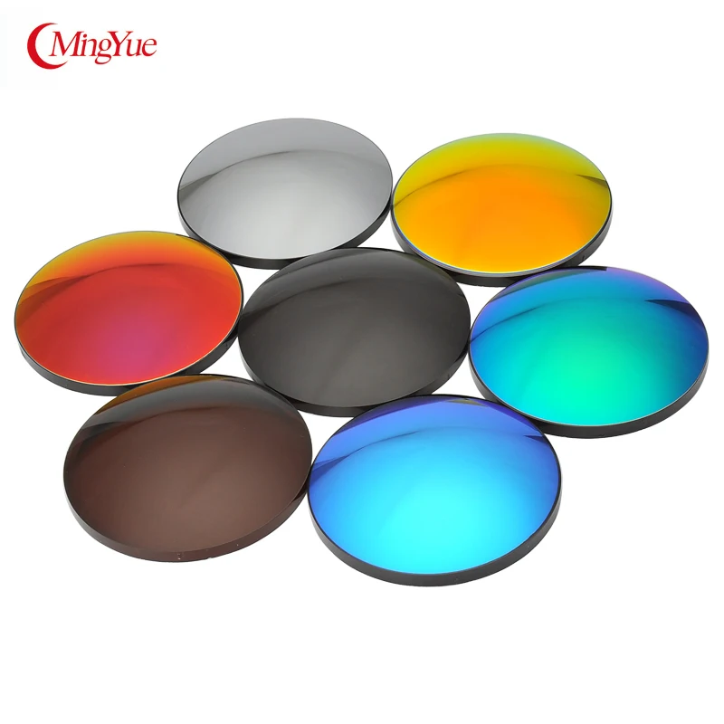 

1.56 1.61 1.67 (Sph-8.50-0 cyl -2.00-0 ) Color Glasses Sunglasses with Diopters Prescription CR-39 Eye Color Lenses 1 Piece