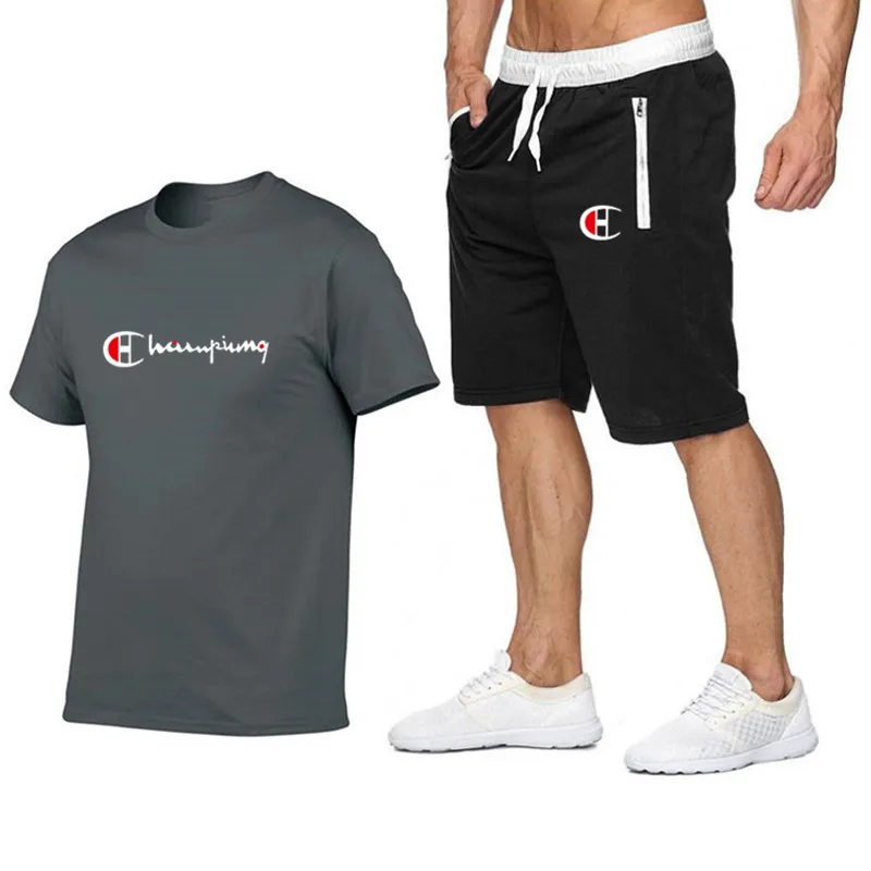 

YXYM Summer New Men's Shorts Casual Suits Sportswear Mens Clothing Man Sets Pants Male sweatshirt Men Brand Clothing