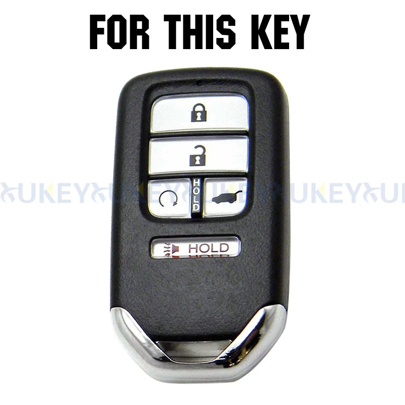 Защитный чехол для Honda Civic Accord Cr v Pilot Crv 2015 2016 2017 2018 силиконовый дистанционного