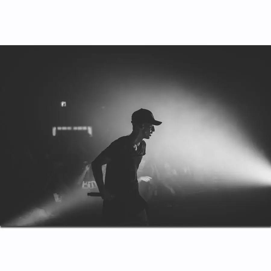 

FX2446 NF American Rapper Hip Hop Music Group Singer Star Fashion Icon Poster Art Silk Canvas Home Room Wall Printing Decor