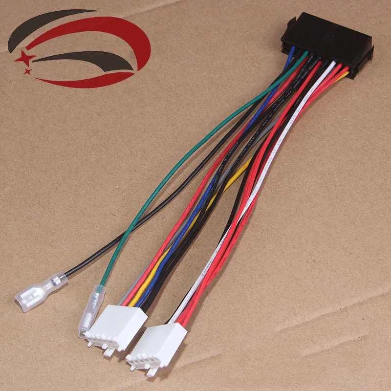 20Pin ATX 2 Порты и разъёмы 6Pin на конвертер блока питания Мощность кабель Шнур 20 см для