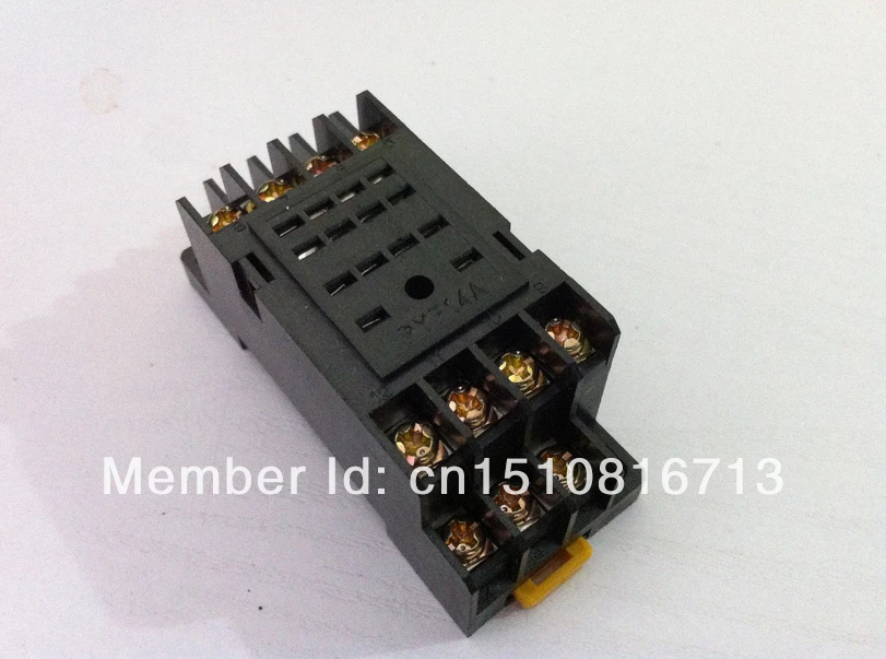 

10pcs Mini Relay Socket Base PYF14A For H3Y-4 Timer Relay