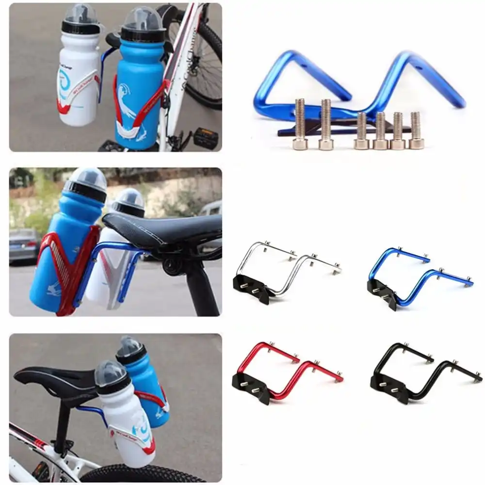 double water bottle cage