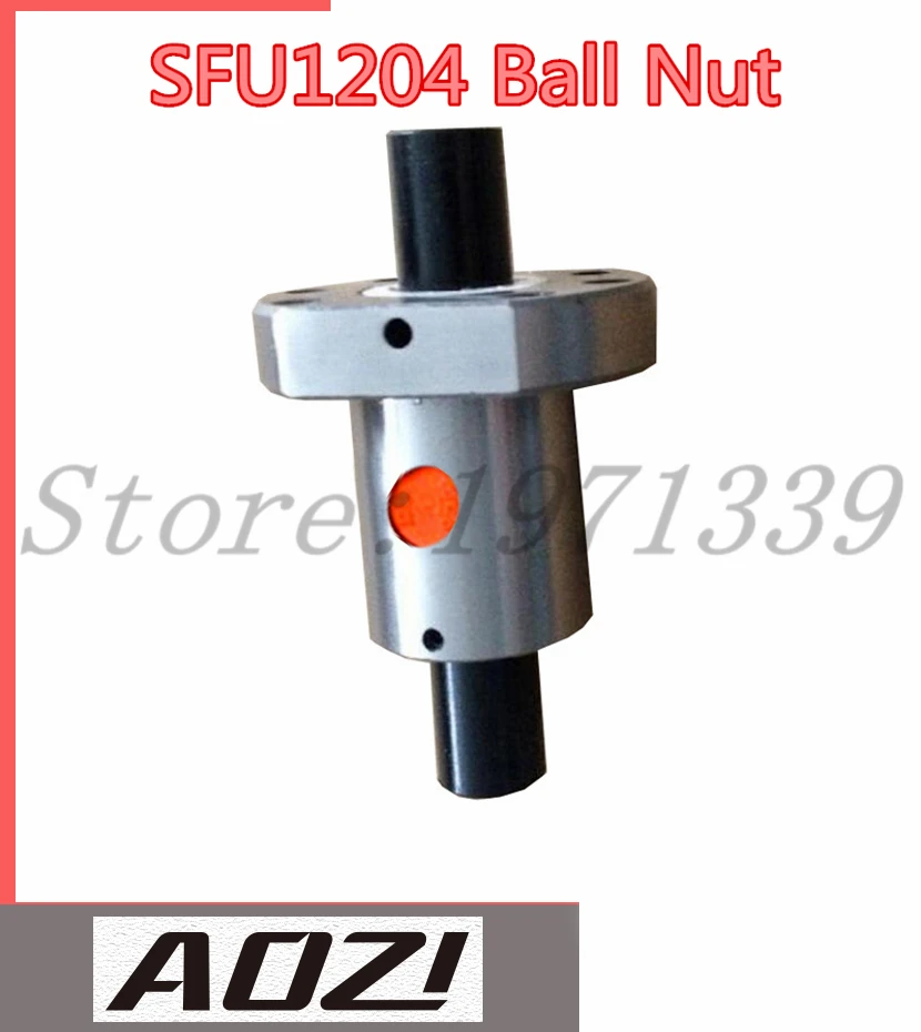 

CNC Router Anti Backlash SFU RM 1204 Ball Screw Flange Nut C7 1204 Anti Ball Nut
