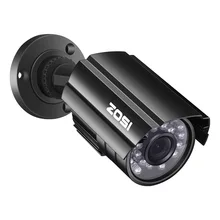 ZOSI 1/3 Цвет CMOS 800TVL Пуля Мини камера видеонаблюдения HD открытый черный 24 ИК светодиодов День/Ночь безопасности дома товары теле и видеонаблюдения камера