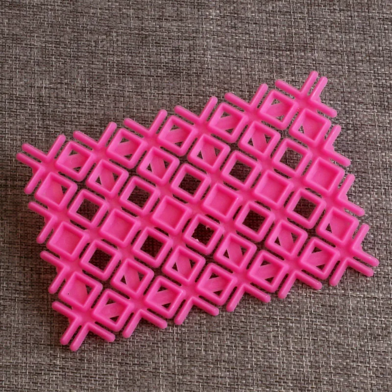Plastic Square Grid Baking Cake Decoration Mold Cake Moulds Fondant