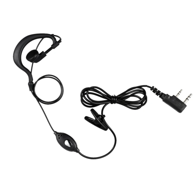 Retevis PTT MIC портативная рация с наушниками гарнитура 2 Pin K/Y разъем воздуха для