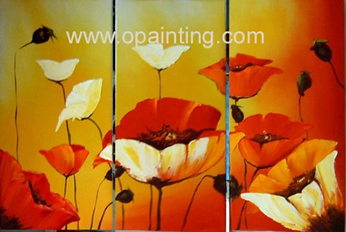 

Hand Painted Modern Pictures On Canvas Abstract Oil Painting For Living Room Wall Art Decor Canvas Flowers Hang Paintings