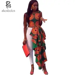 Африканская одежда для женщин Мода Стиль красивый принт верхняя одежда Анкара Сделано сюда воск хлопок печати ткань