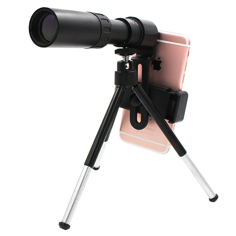 Girlwoman 30X зум телефон телескоп портативный Мобильный телеобъектив камера объектив и зажим для iPhone huawei для samsung Xiaomi redmi