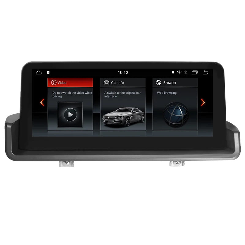 Автомобиль gps навигация для BMW 3 серии E90 E91 E92 E93 2005 до 2012 PX6 6 core Android 8 1 10 25 &quotIdrive