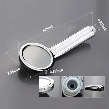 

Best High Pressure Shower Head Handheld Powerful Boosting Water Saving