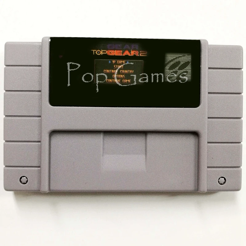 Топ gear 2 16 бит NTSC большая серая игровая карта для США версия игровой плеер |