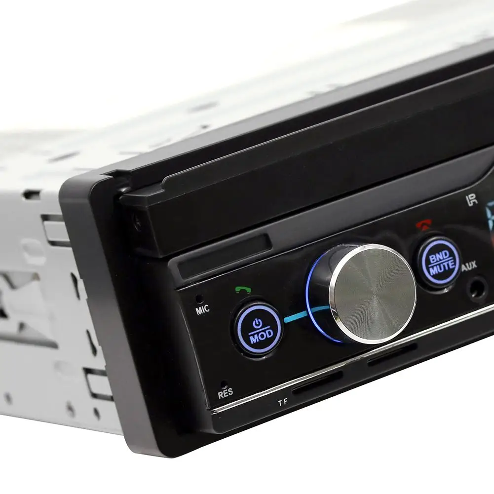 7 Inch 1 DIN Car MP5 Player Touch Screen Car MP5 Player GPS Sat NAV Bluetooth Stereo Retractable Ra
