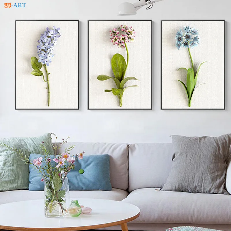 Buy Minimalist Canvas Painting Lilac