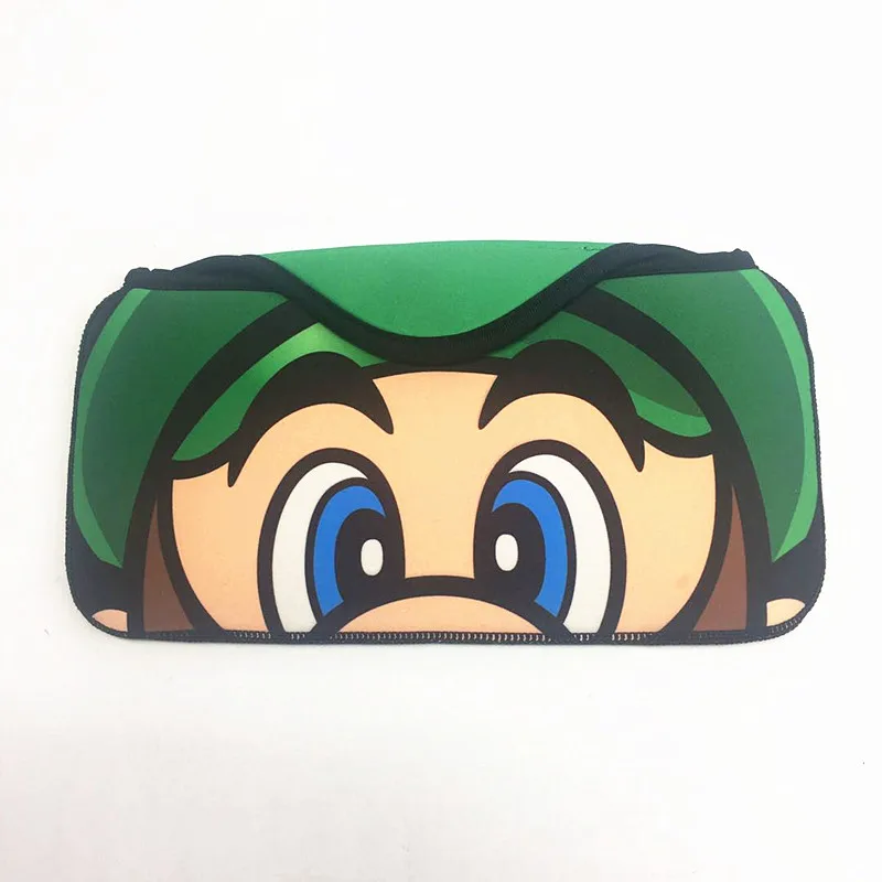 Nintend switch accessories Nylon PU Marios case bag for nintendo console and | Электроника