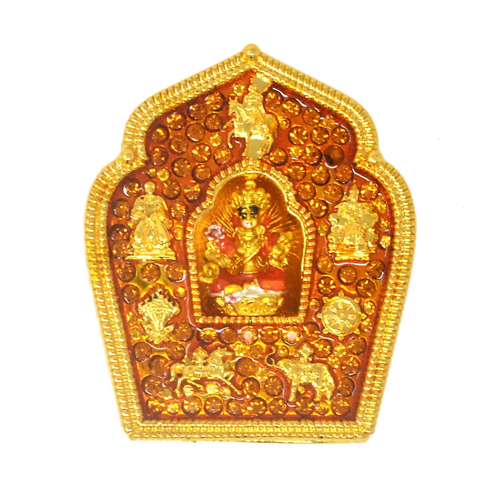 

Feng Shui Golden Tara Home Protection Amulet W3911