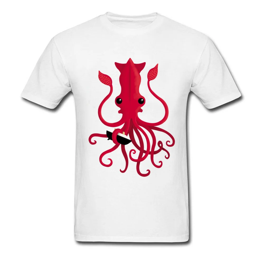 

New Design Casual T Shirt Kraken Monster Haikyuu Round Collar Tops Shirt Army Sleeve Customized T Shirt Myth Theme