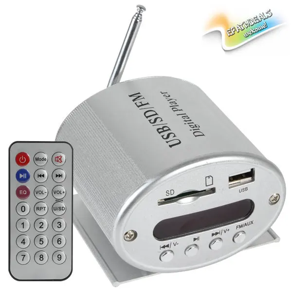 HY1003 Mini Digital Car Amplifier Audio Player Reader