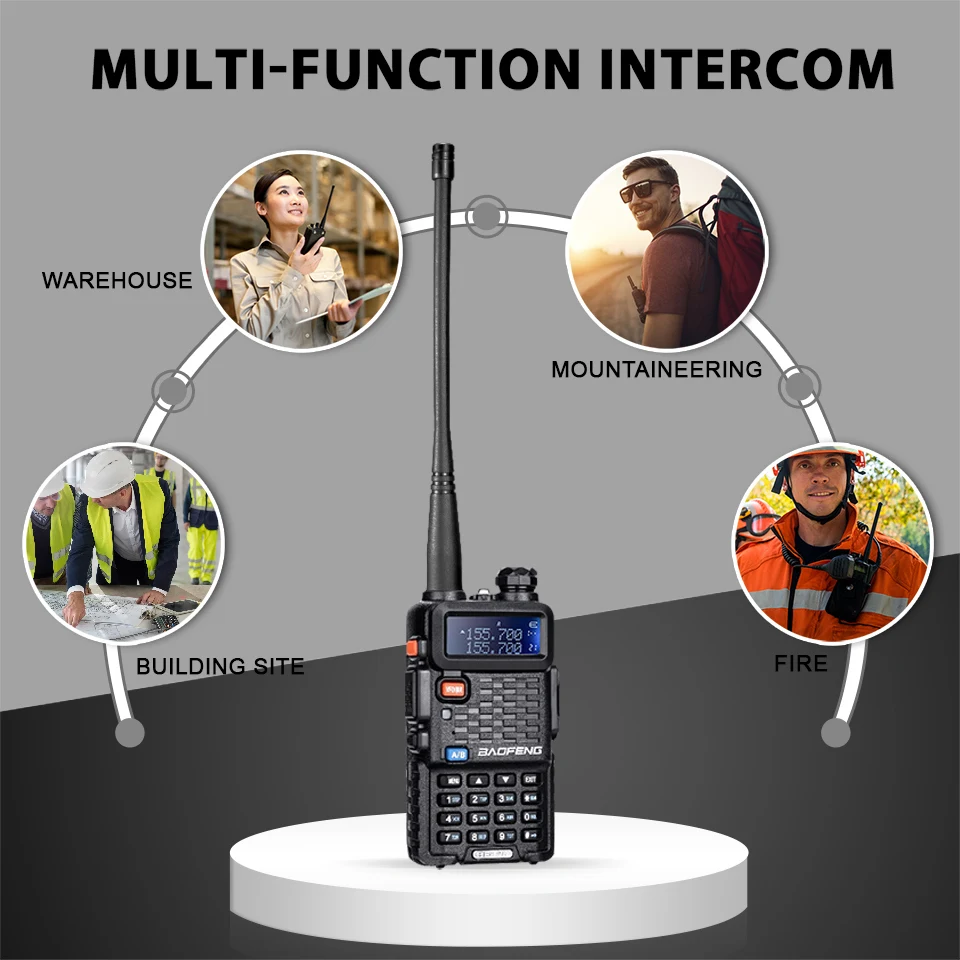 2 шт. Baofeng BF-F8+ UHF VHF Охота рация F8+ PTT наушники портативный Woki Toki отель CB радиостанции Ham КВ трансивер