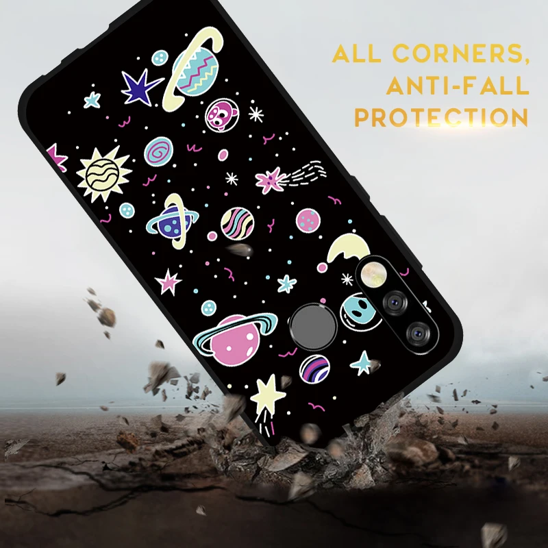 Чехол Moon Star для Huawei P30 P20 P10 Mate 20X10 Lite Pro P Smart Plus 2019 мягкий чехол из ТПУ Honor 20i 10i 8S