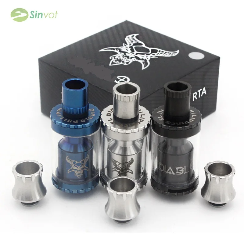 2016 the newest electronic cigarette El BAAL tank RTA atomizer clone vaporizer 22mm diameter VS orchid