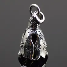 925 чистого серебра рождественские колокольчики серебряные подвески