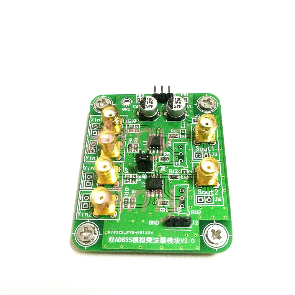

Dual AD835 analog multiplier module AD835 signal conditioning