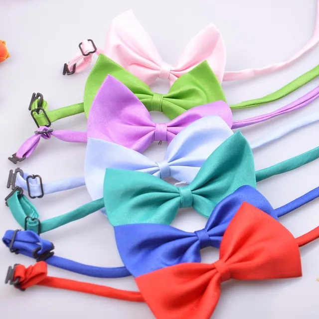 50/100 pcs/lot Mix Colors Wholesale Pet Grooming Accessories Rabbit Cat Dog Bow Tie Adjustable Bowtie Multicolor Pet Products