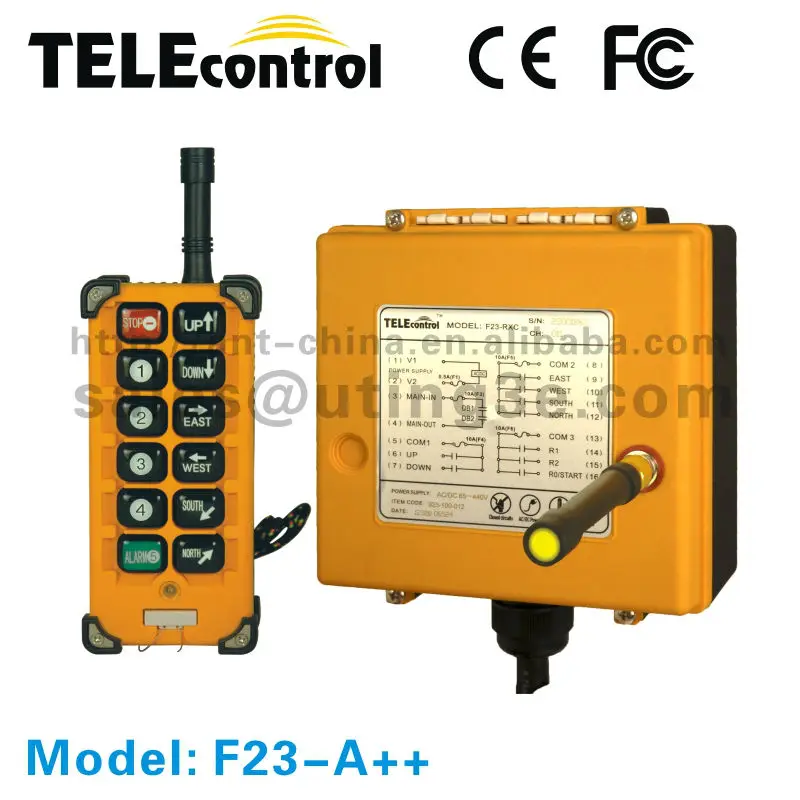 

F23-A++ 6 Channel relay 315/433MHZ DC24V Wireless RF Remote Control On Off Switch