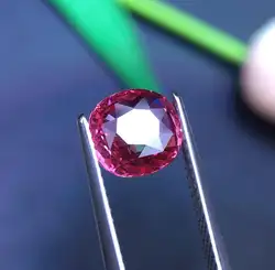 AIG Сертифицированный 1.6ct разогрева оранжевый розовый натуральный Padparadscha сапфировые камни свободные драгоценные камни свободные камни