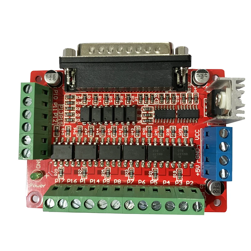 

CNC High Speed Interface Board Parallel Port DB25 Optical Isolation High Speed Optocoupler 6N137