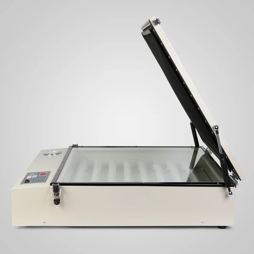 Машина для трафаретной печати с УФ-экспозицией, оборудование для 8 трубок