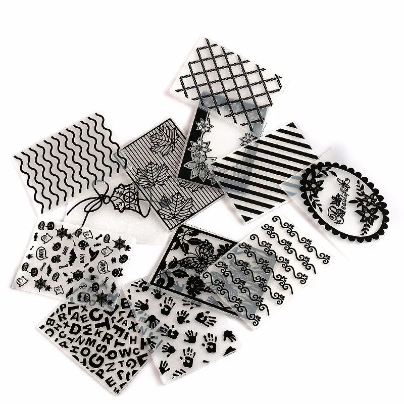 

Plastic Embossing Folder DIY Scrapbooking Album Card Cutting Dies Template Craft DIY Card Decor Making Wedding Decoration