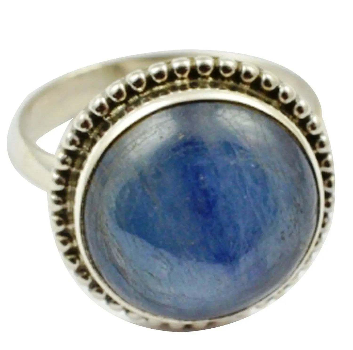 

Lovegem Genuine Kyanite Ring 925 Sterling Silver,Size:7.25 , AR3015