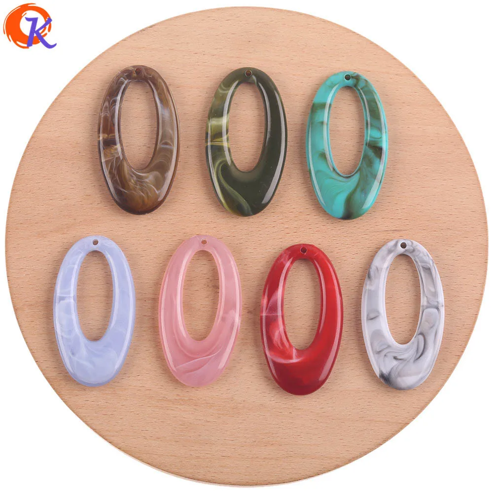 

Cordial Design 26x47mm 100Pcs Acrylic Beads/Hand Made/Oval Shape/Marble Effect/DIY Making/Earring Findings/Jewelry Accessories