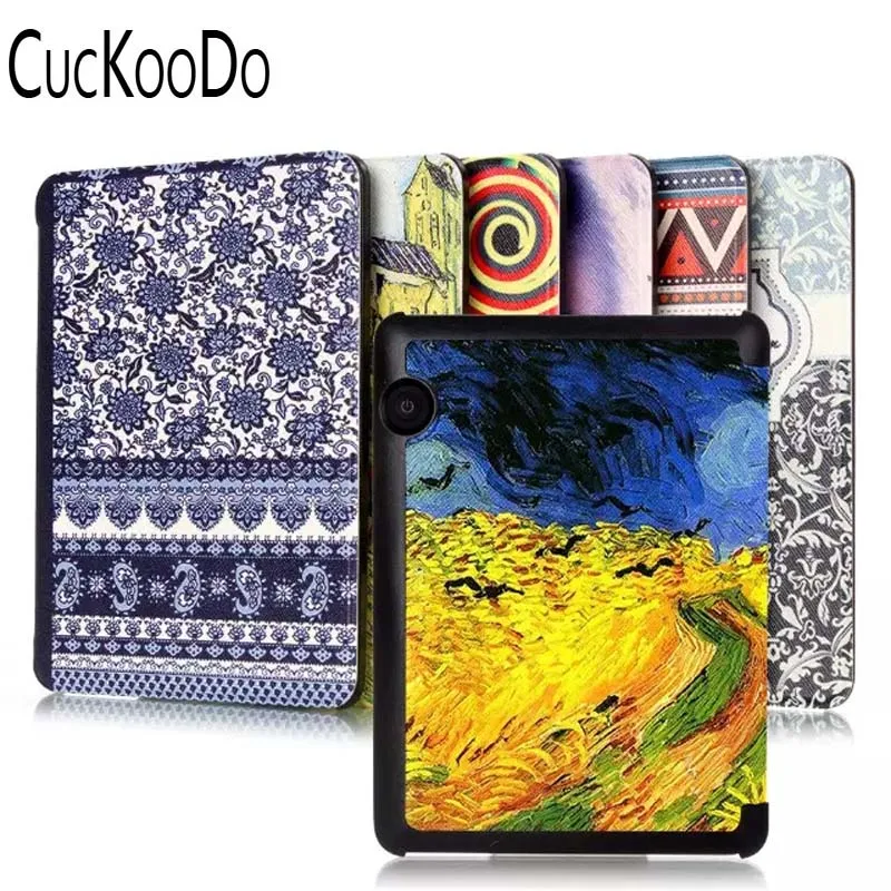 CucKooDo Colorful Painting Silk Case Cover ,the Thinnest