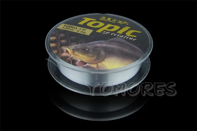 100m Fishing Line Super Strong 100% Japanese Nylon Transparent Fluorocarbon Fishing Lines Sea River Lake Fishing Accessories