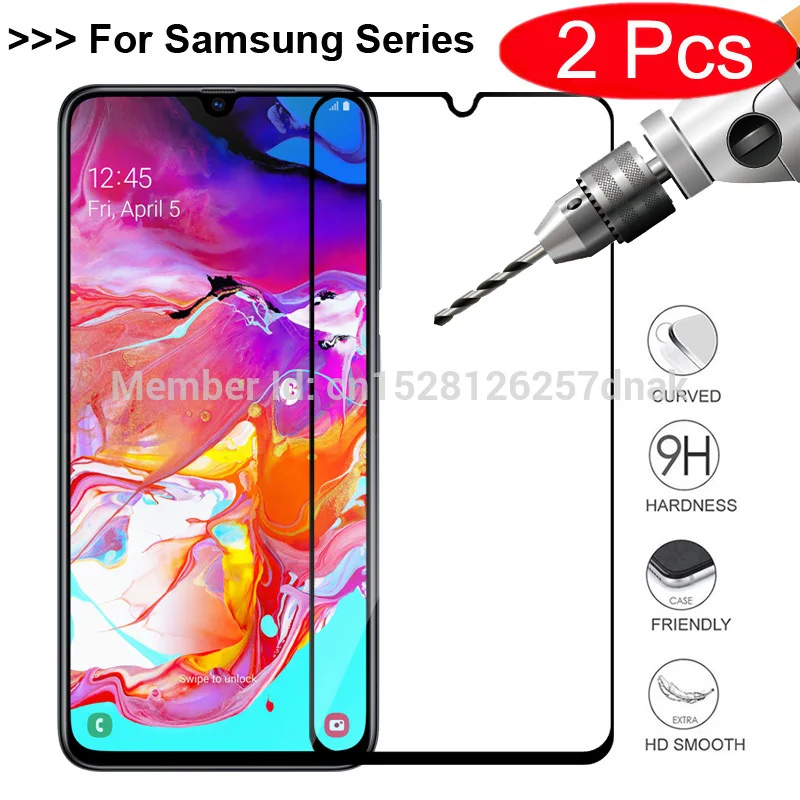 Полное покрытие чехол для samsung Galaxy A20s A30s A40s M20 закаленное Стекло A10 A20 A30 A40 A50 A60 A20e