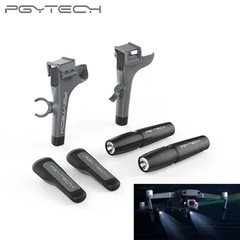 

PGYTECH Landing Gear Extensions with LED Headlamp Kit for DJI Mavic 2 Pro Zoom Extended Leg Support Protector for Mavic 2